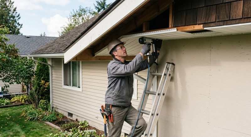 Gable Vent Installation in Kansas City, KS