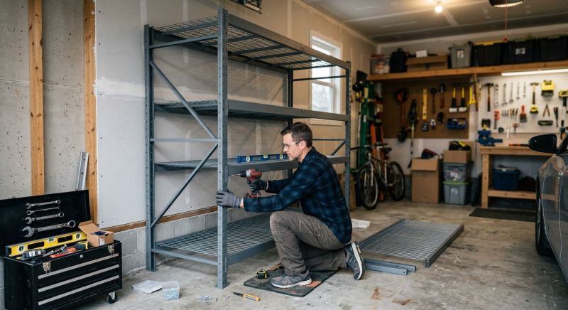 Garage Shelves Installation in Rockville, MD