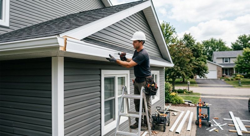 Aluminum Fascia Replacement in Wilmington, NC