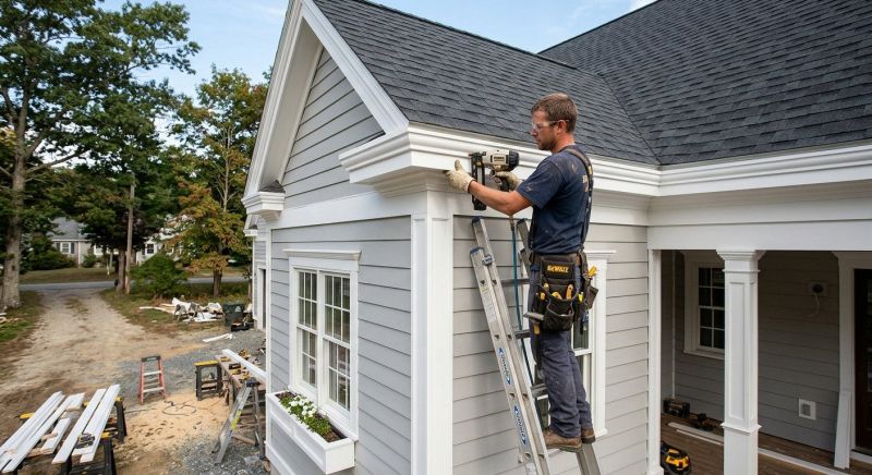 Aluminum Trim Installation in Wilmington, NC