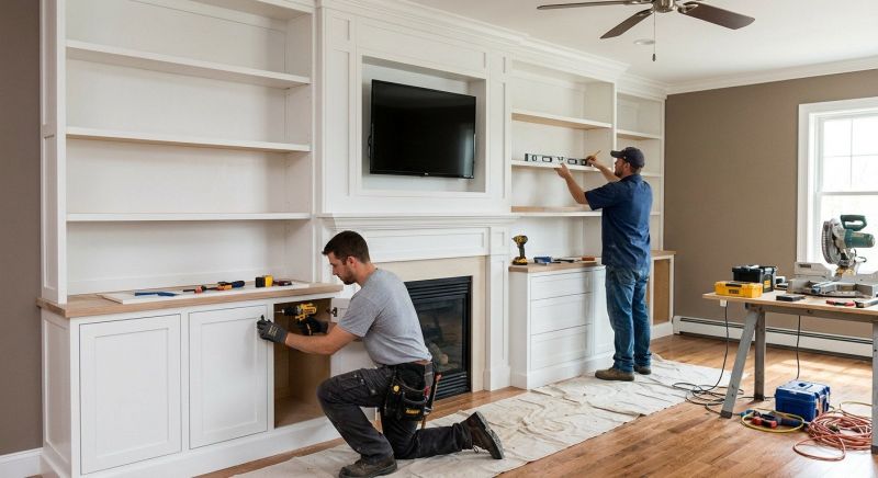Built In Furniture Construction in Charlotte, NC