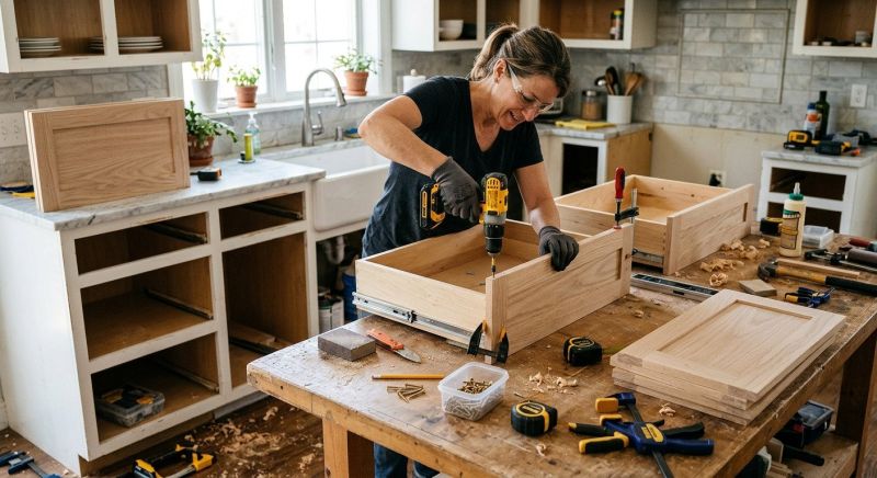 Cabinet Drawer Remodeling in Cincinnati, OH