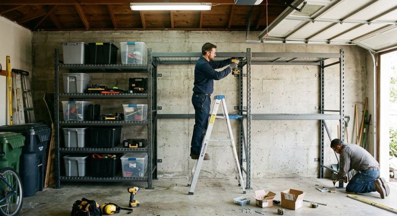 Ceiling Rack Installation in Loudoun County, VA