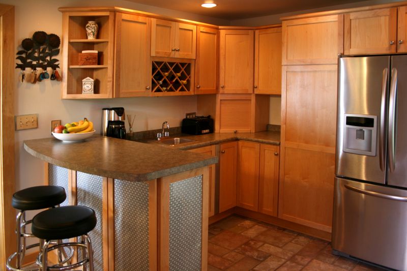 Cherry Cabinet Refacing in Dayton, OH