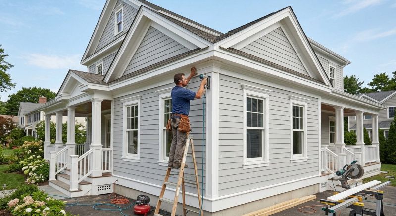 Exterior Trim Work in Conroe, TX