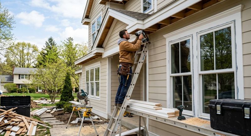 Exterior Trim Work in Overland Park, KS