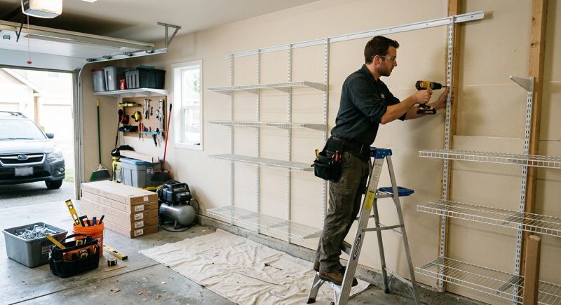 Garage Shelves Installation in Bethesda, MD