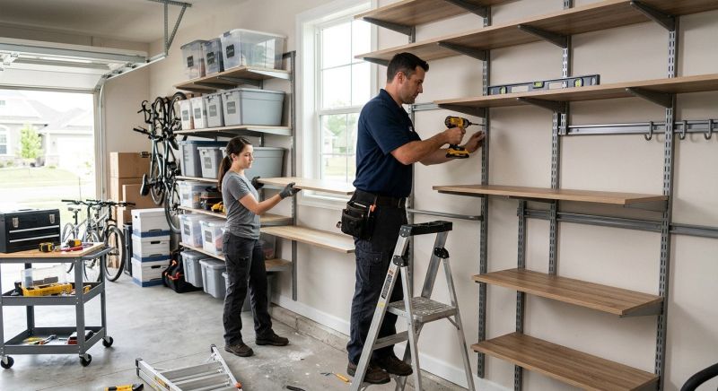 Garage Shelves Installation in Bethesda, MD