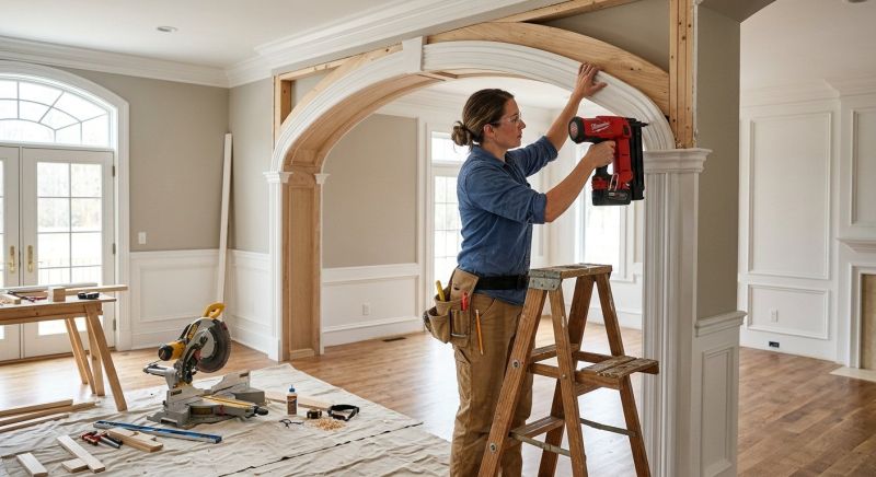 House Molding Installation in Kansas City, KS