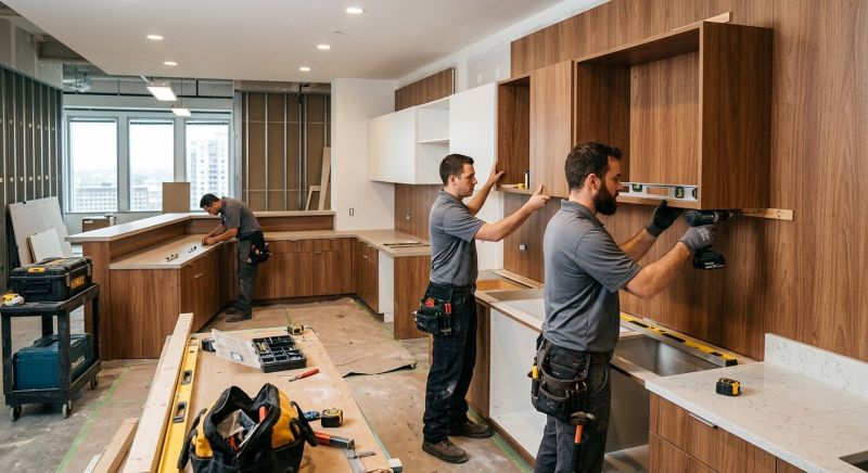 Kitchen Island Installation in Indianapolis, IN