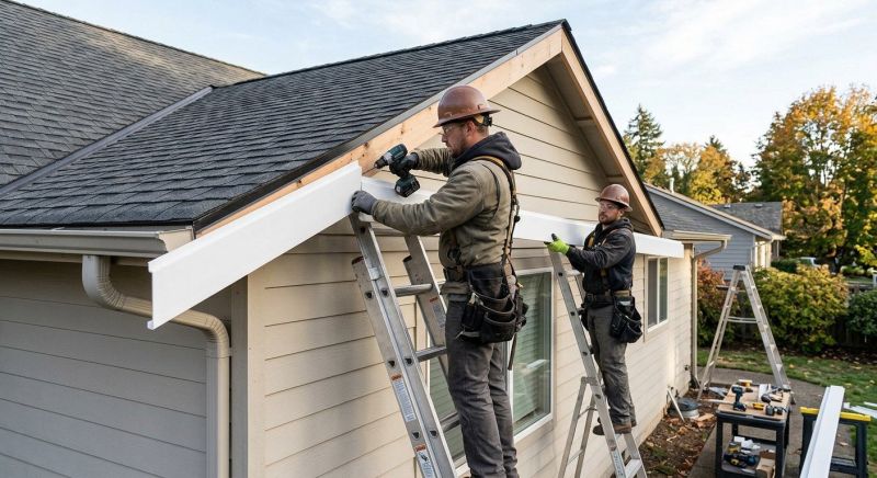 Roof Fascia Installation in Overland Park, KS