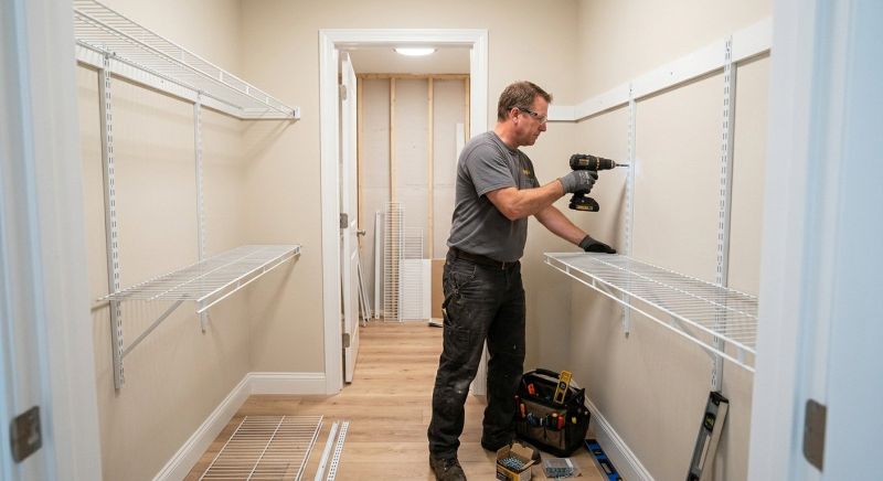 Shelving System Installation in Raleigh, NC