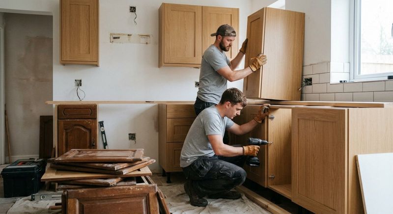 Wood Cabinet Installation in Cincinnati, OH