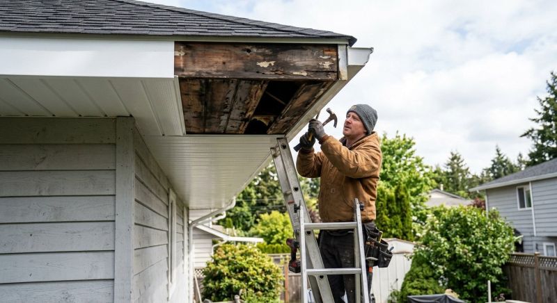 Wooden Eaves Repair in Overland Park, KS